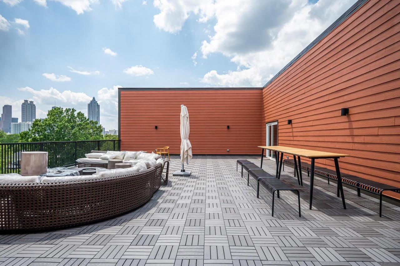 Downtown New-Built Roof-Top Balcony City View 525Pkwy Atlanta Exteriér fotografie